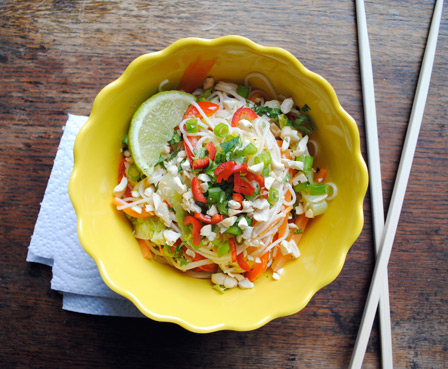 Phad Thai Noodle Salad